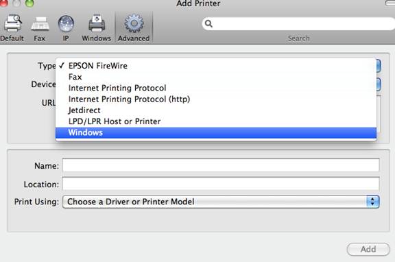 internet fax for mac os drivers